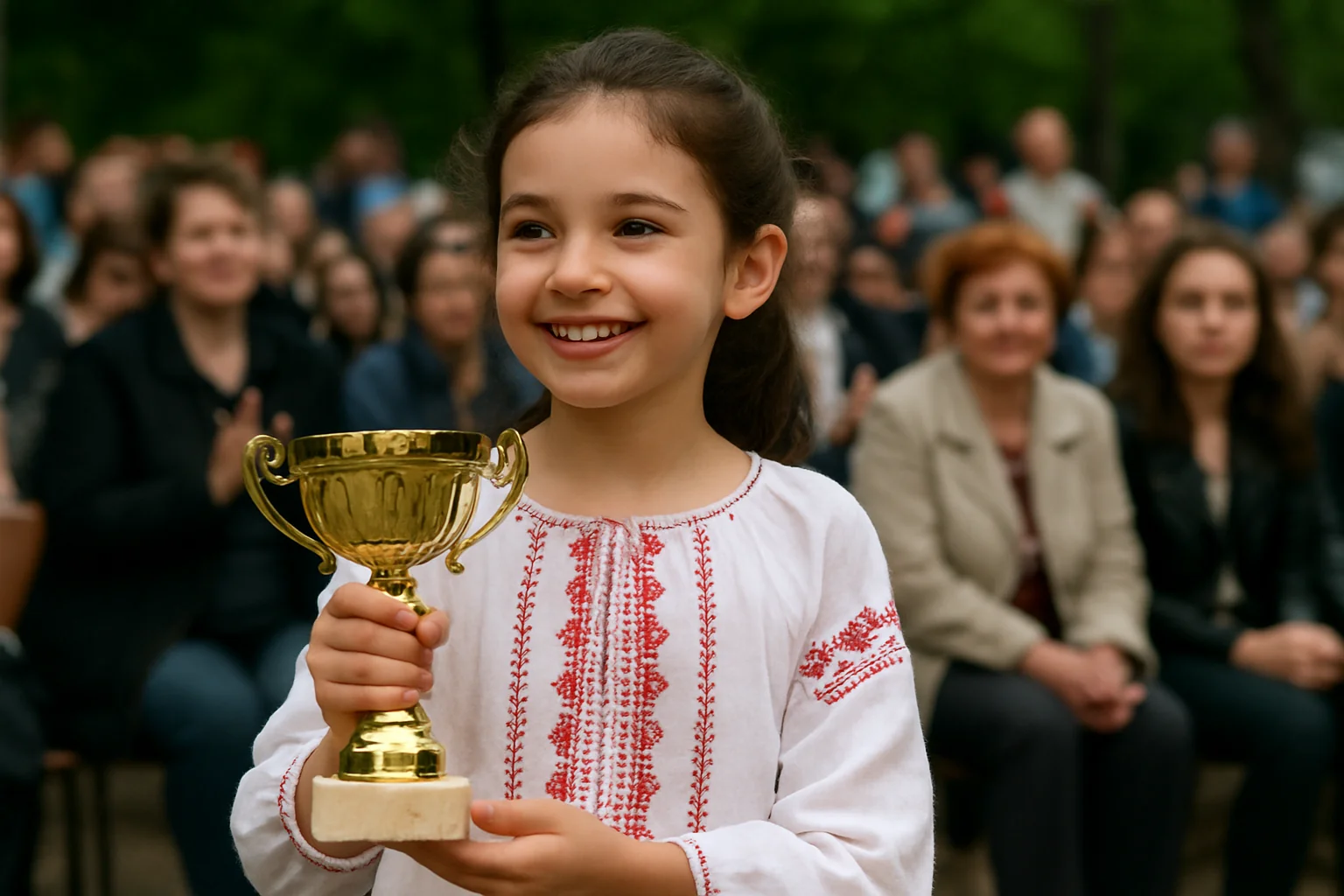 Antonia Oniga din Maramureș a câștigat Trofeul Tinere Talente