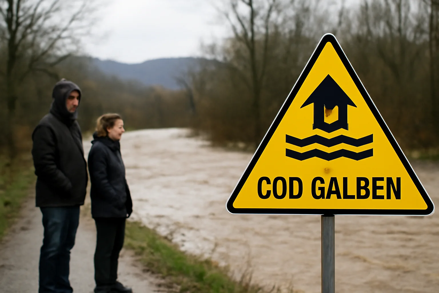 Avertizare de inundații pe râuri din Maramureș: cod galben valabil în zona Baia Mare