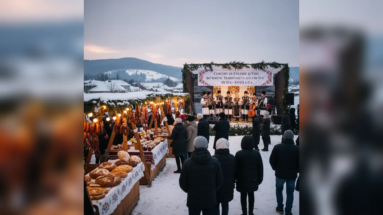 Concert de Colinde și Târg de Produse Tradiționale la Suciu de Sus – Ediția a II-a 2024