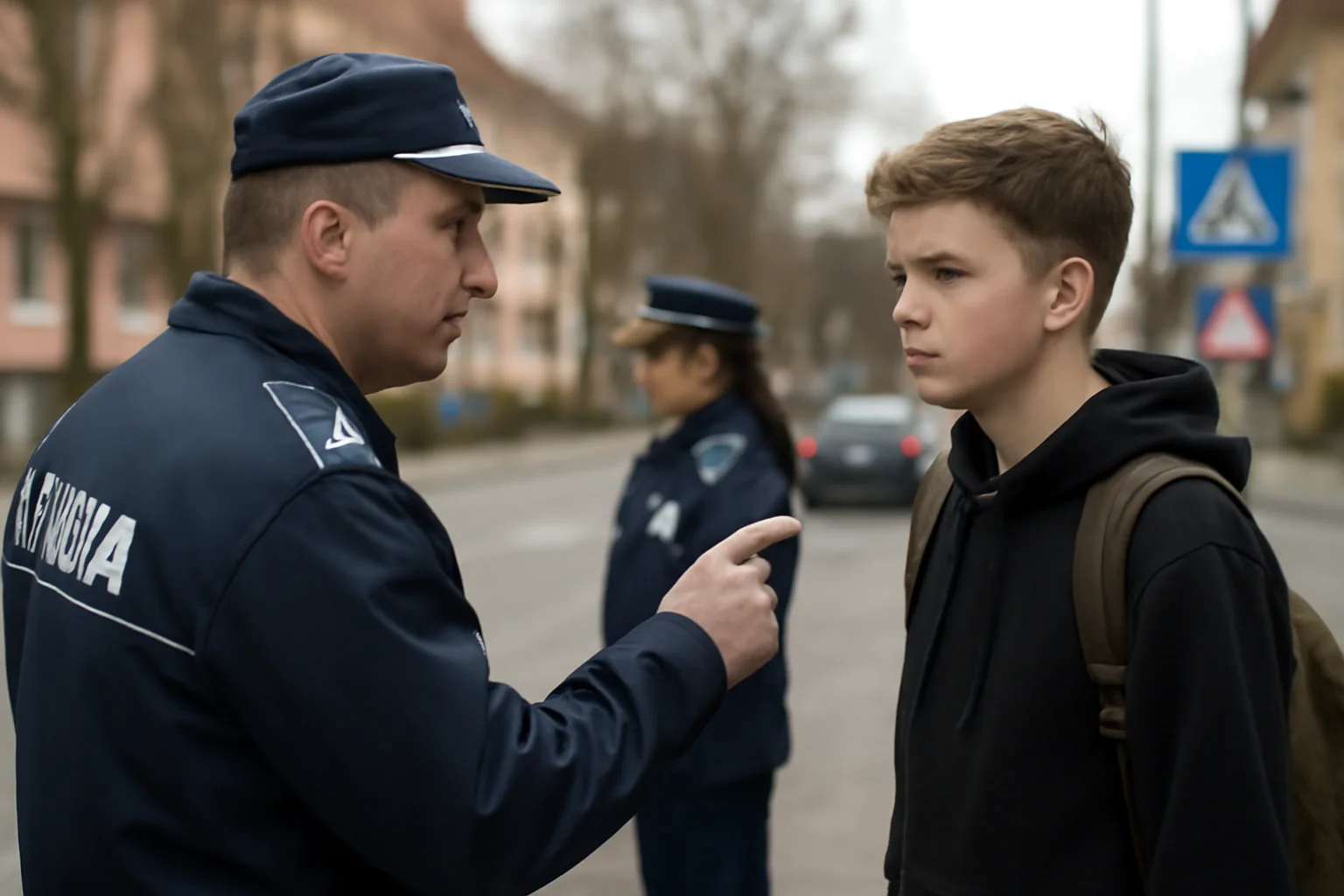 Controale ale polițiștilor pentru siguranța elevilor în zona școlilor din Baia Mare