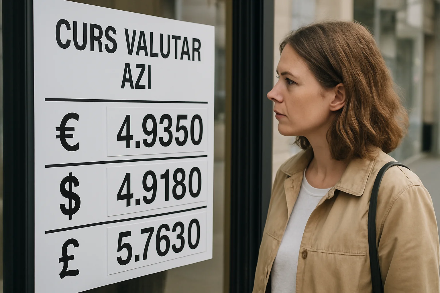 Curs valutar azi (BNR) – 2026-04-20