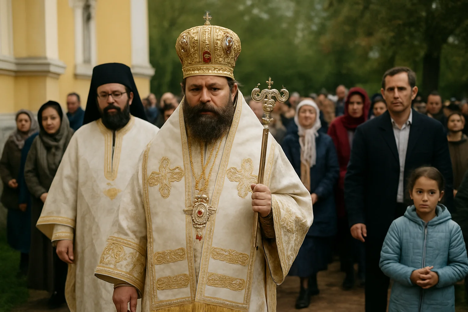 Episcopul Iustin a sfințit Altarul de vară și un centru social în Făurești