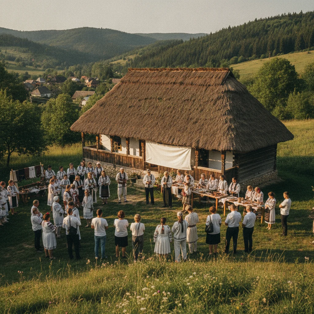 Eveniment cultural la casa lui Grigore Leșe din Stoiceni