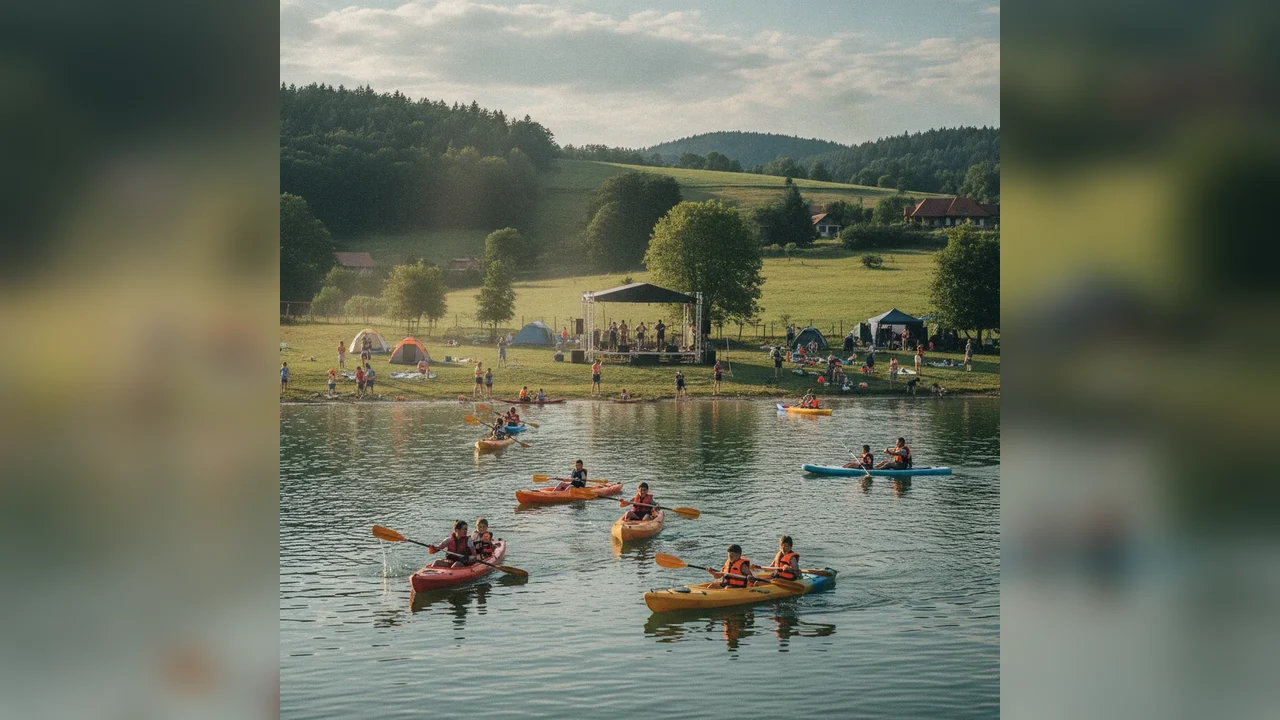 Evenimentul O Zi pe Lac a reunit comunitatea la Târgu Lăpuș