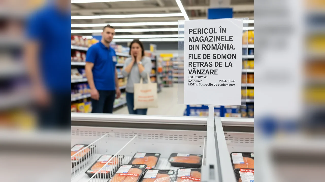 File de somon retras de la vânzare din cauza pericolului pentru consumatori