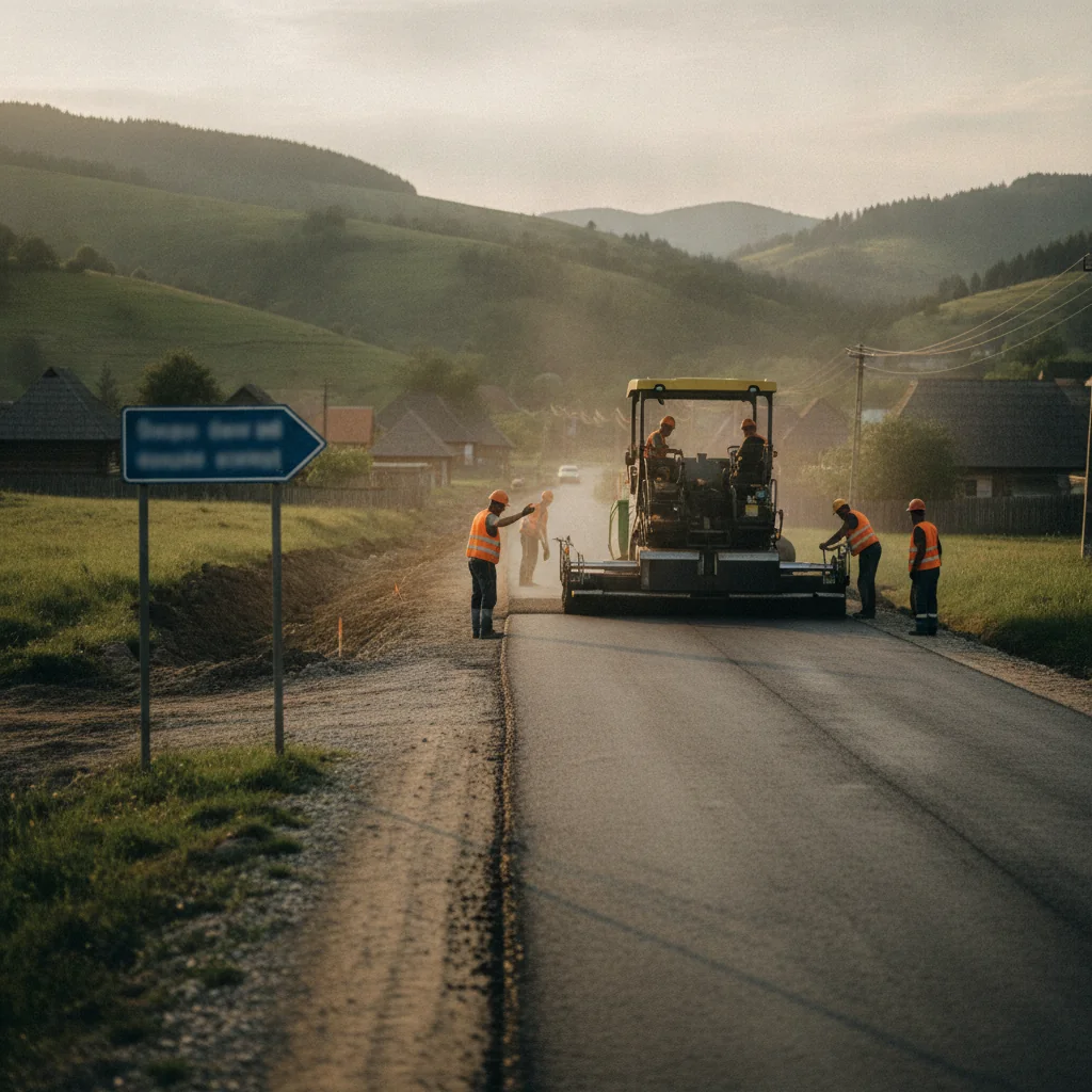 Încep asfaltările pe DJ 186 între Bârsana și Vadu Izei din 6 august