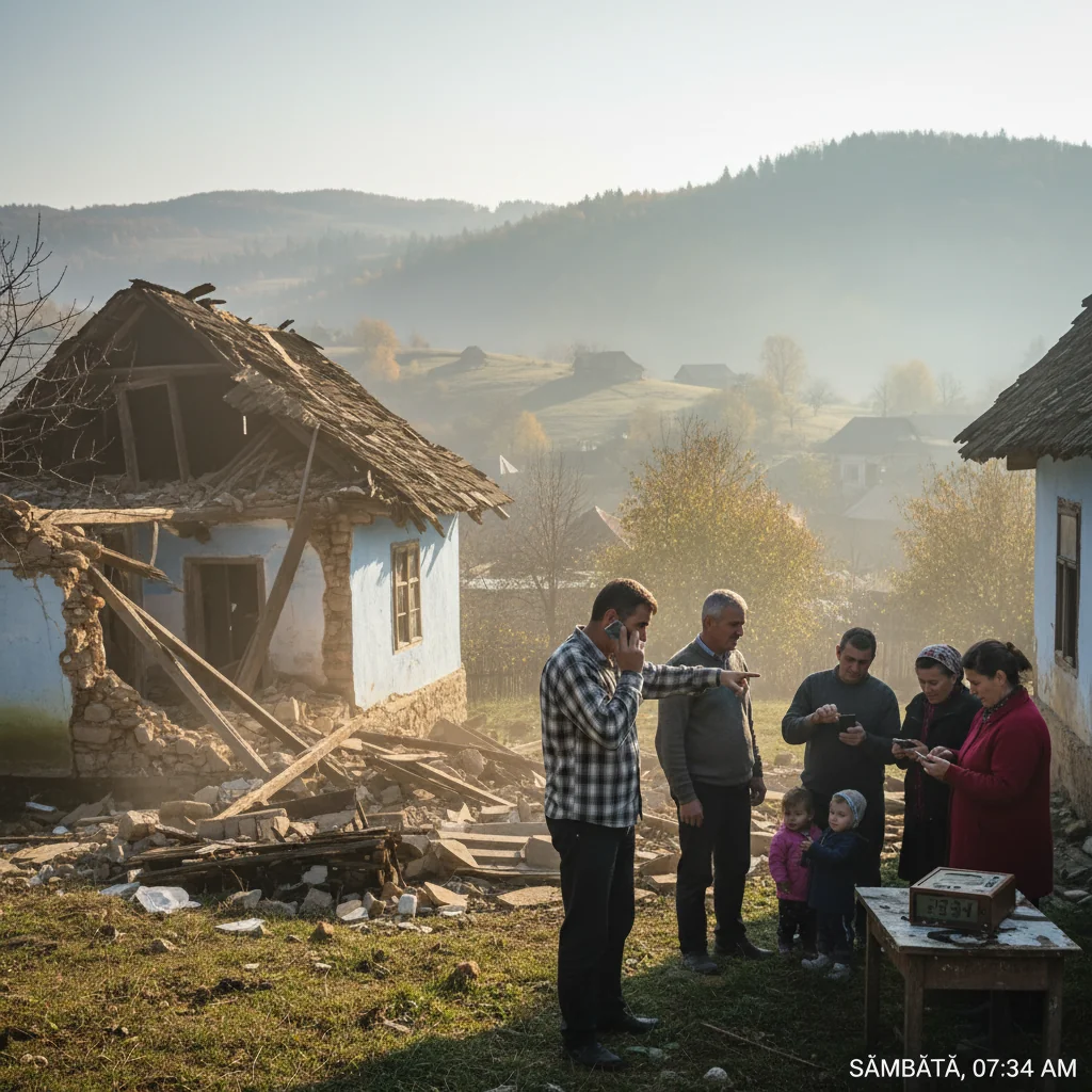 locația și magnitudinea seismului