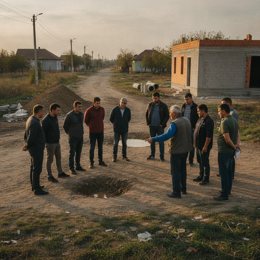 Locuitorii din Groși au discutat problemele zonei cu Primăria