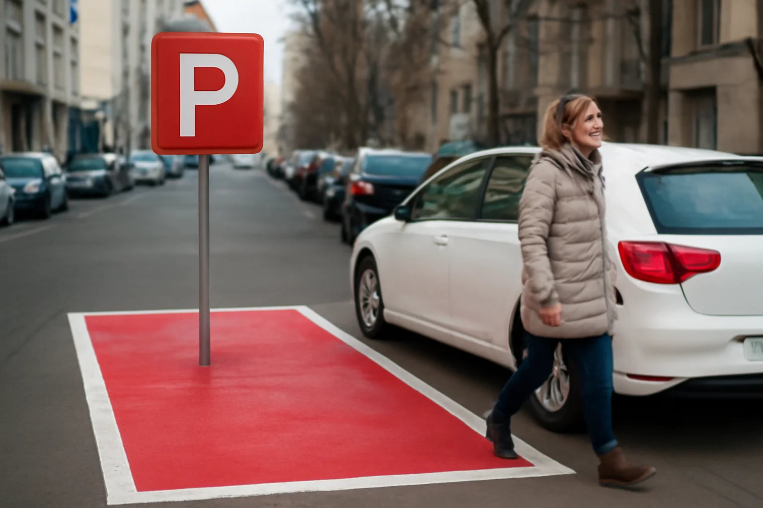 Parcări roșii cu plată orară: reguli noi de parcare în Baia Mare din 2026