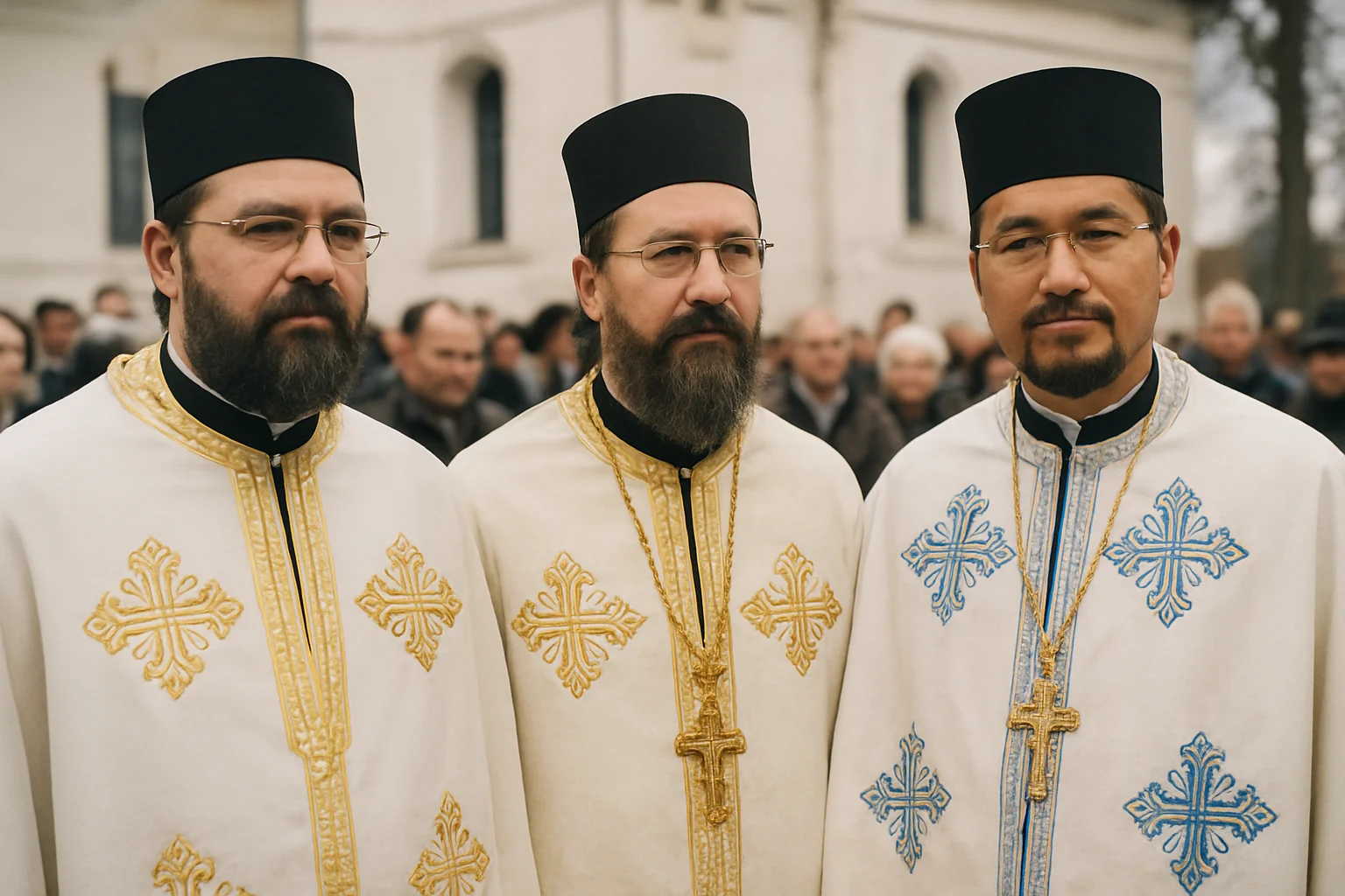 Preoți din diaspora slujesc la Buzești duminică