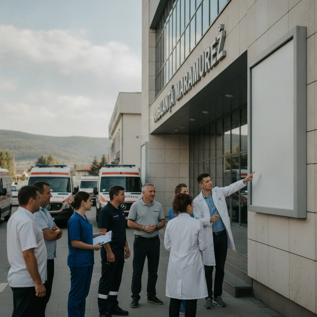 SAJ Maramureș angajează 4 șoferi de ambulanță la Baia Mare, cu ture de 12 ore