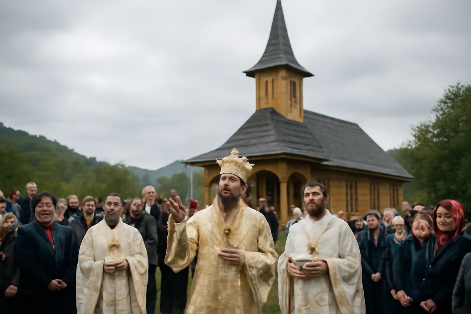 Sfințirea unei biserici parohiale, sărbătoare în Maramureș