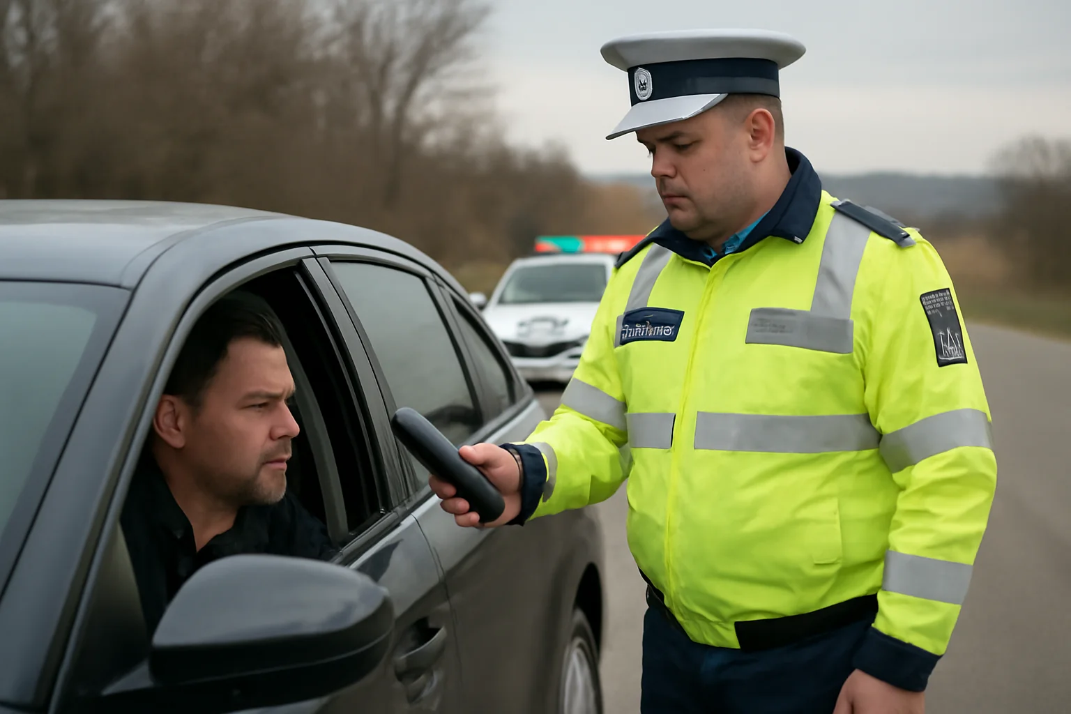 Șofer din Baia Mare, depistat băut și fără permis la Coltău în timpul nopții