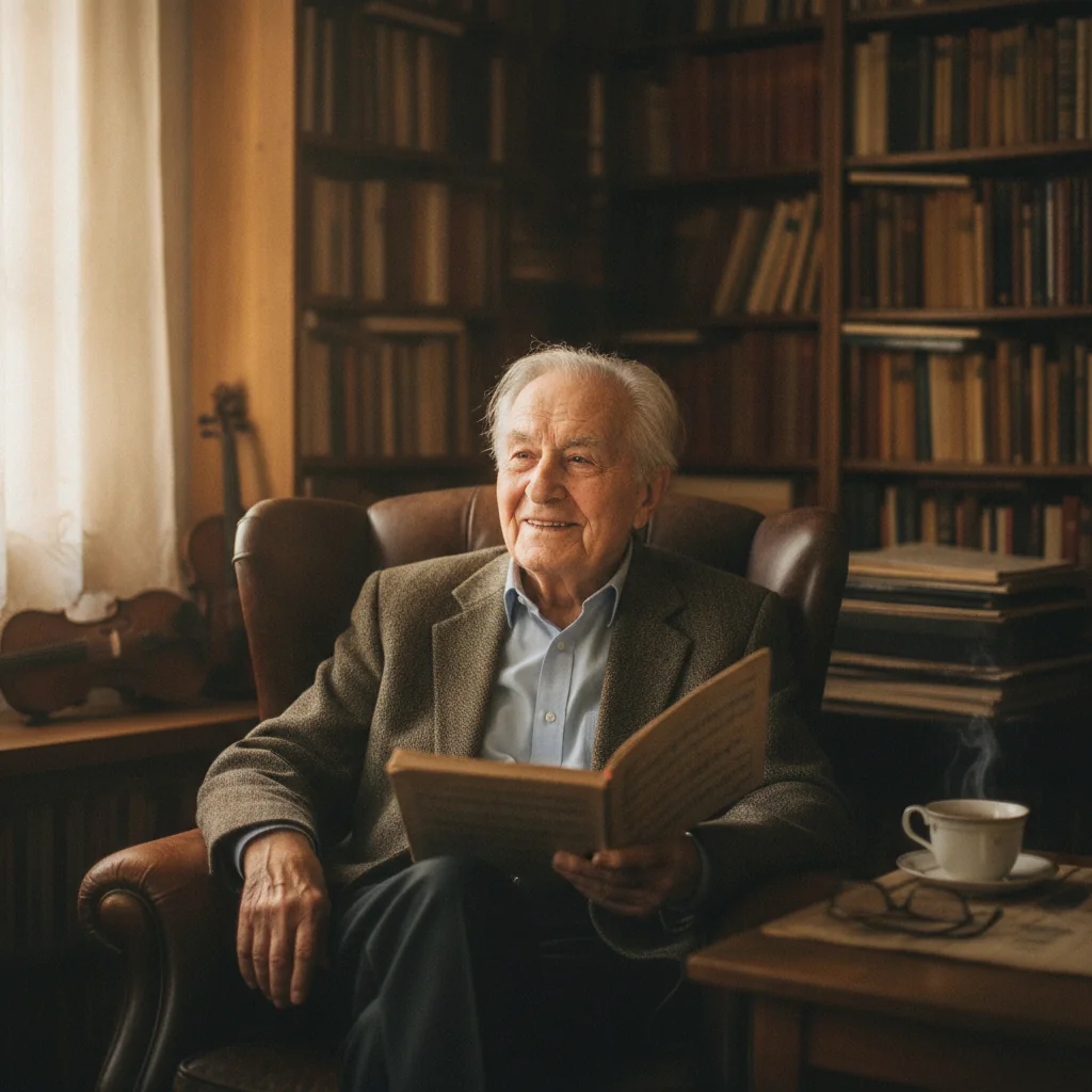 Ștefan Herțeg, muzician și poet din Baia Mare, împlinește 81 de ani