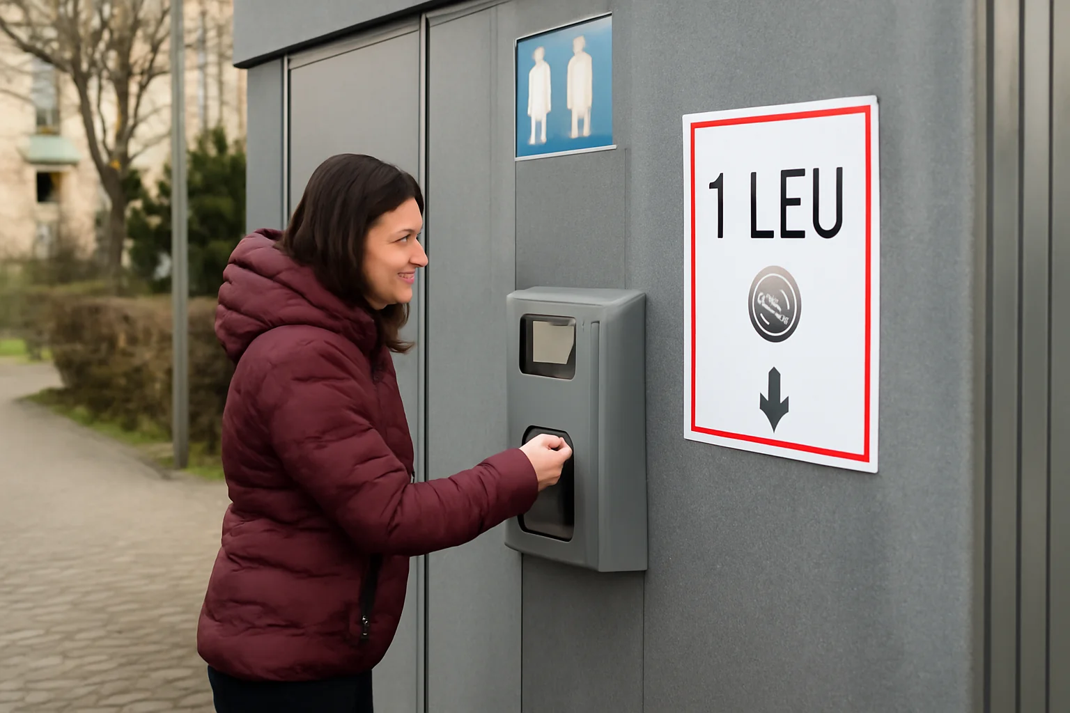 Taxă de acces de 1 leu la toaletele publice cu autocurățare din Baia Mare, din 15 ianuarie 2026