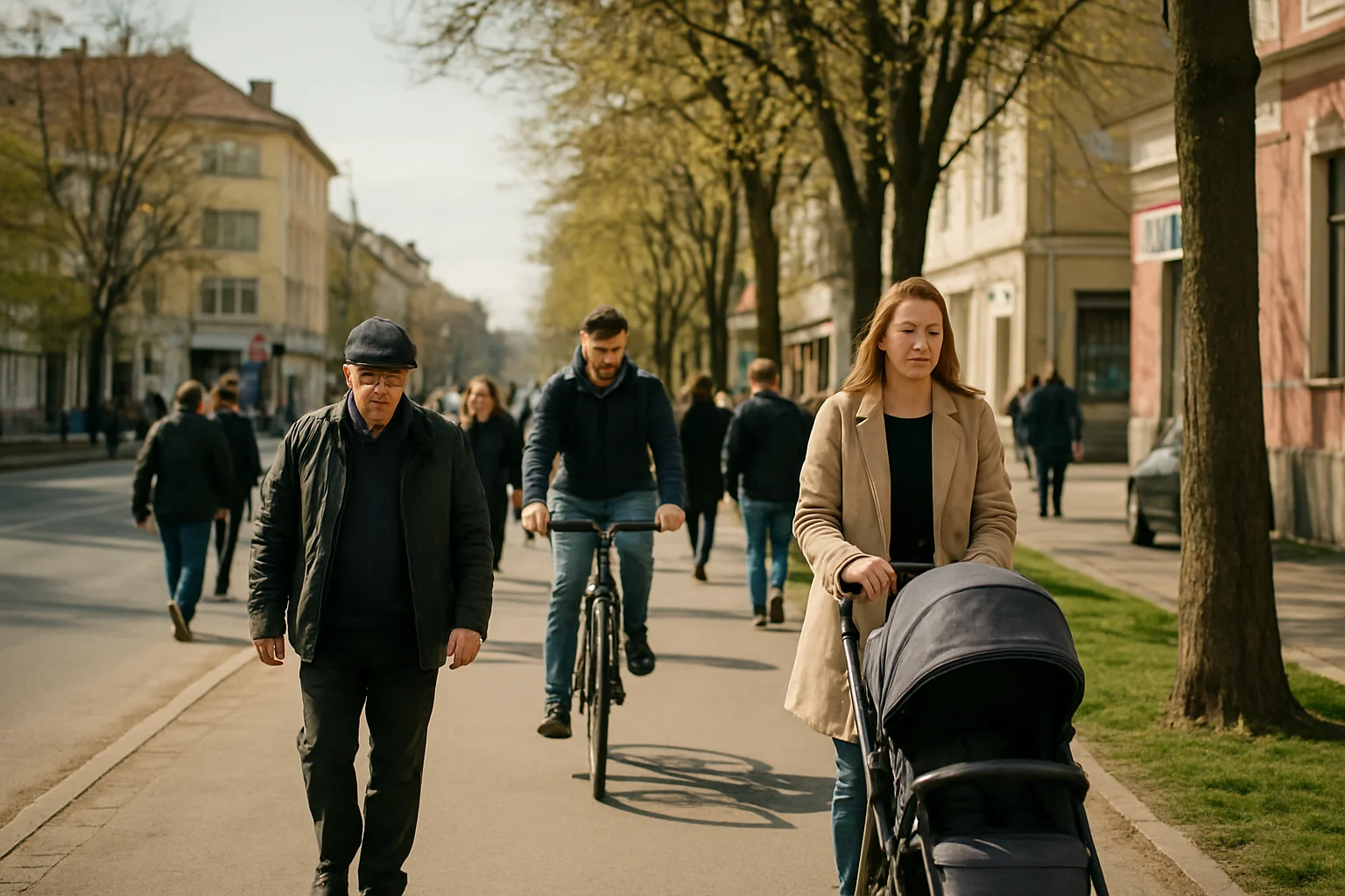Viața cotidiană în Baia Mare în primăvara anului 2026