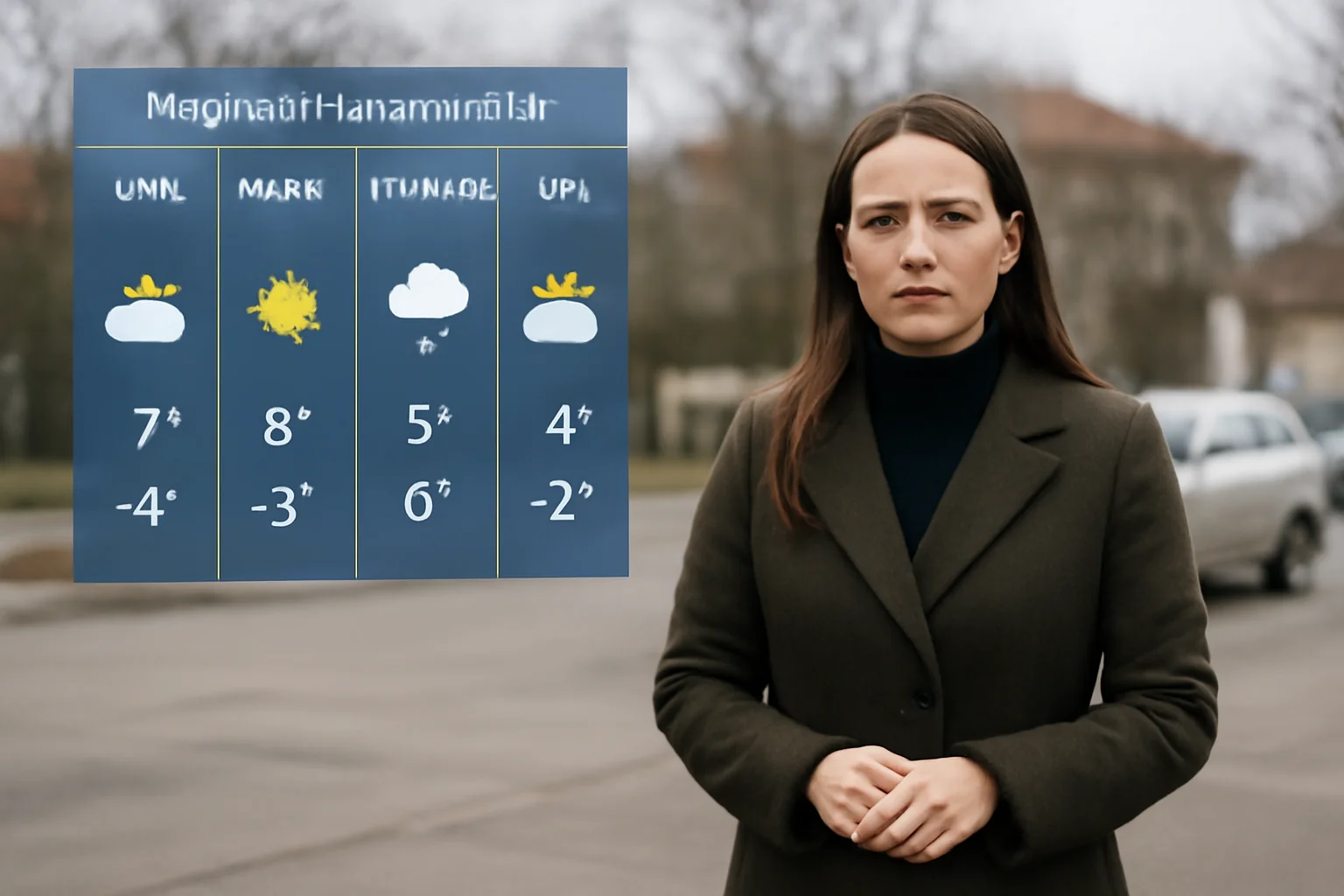 Vreme predominant închisă la Baia Mare pe 29 ianuarie 2026, cu temperaturi de până la 6°C