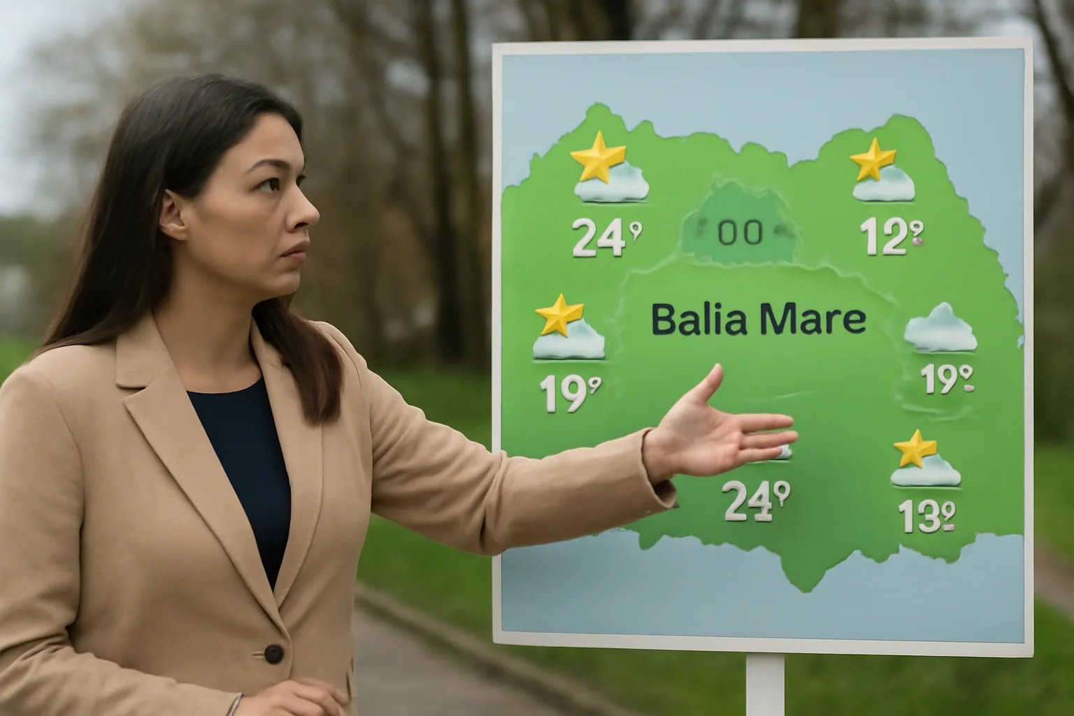 Vreme rece și ninsori slabe anunțate la Baia Mare și în județul Maramureș pe 26 decembrie 2025