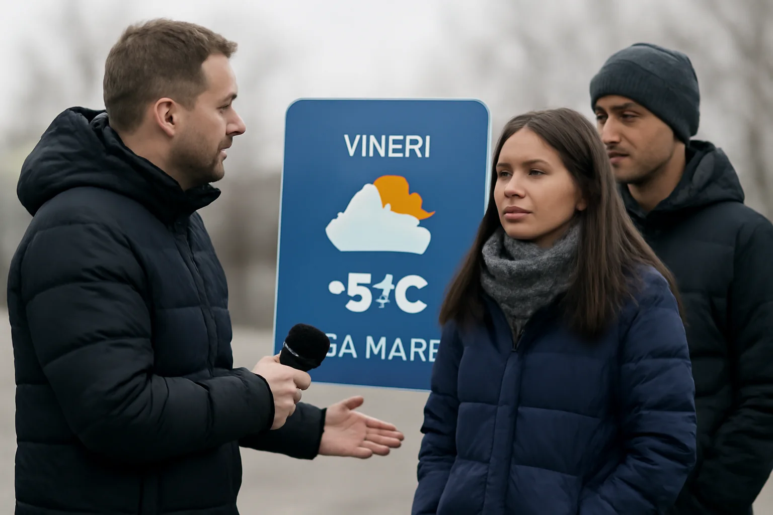 Vreme rece și risc de polei la Baia Mare pe 16 ianuarie 2026