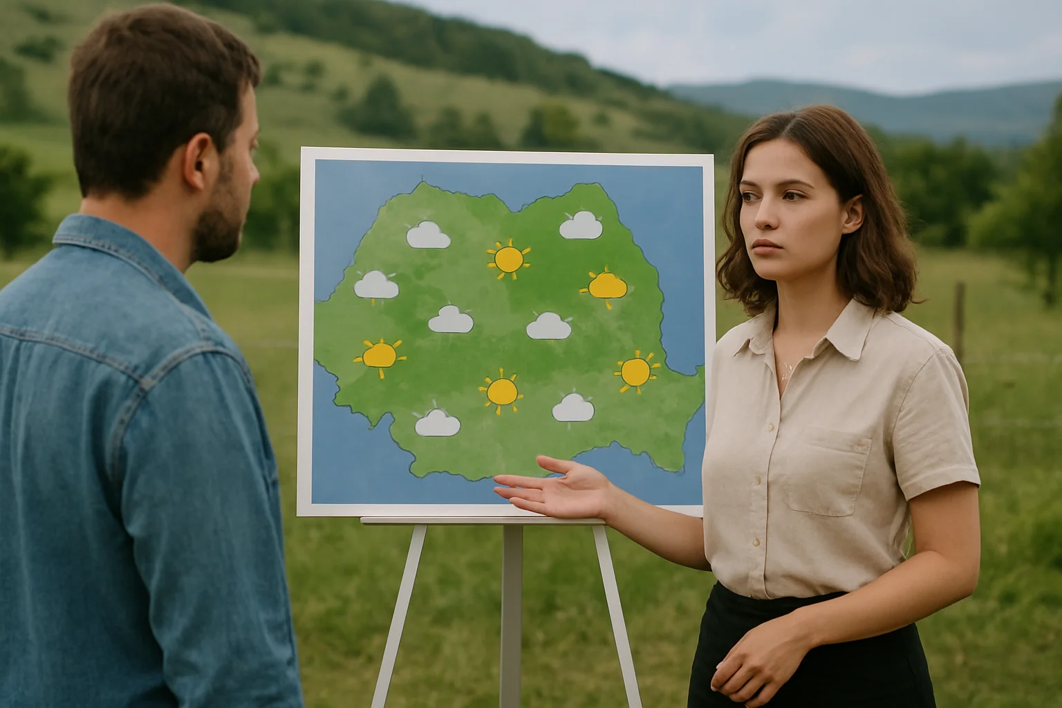 Vremea în Baia Mare joi: Răcoros, averse posibile