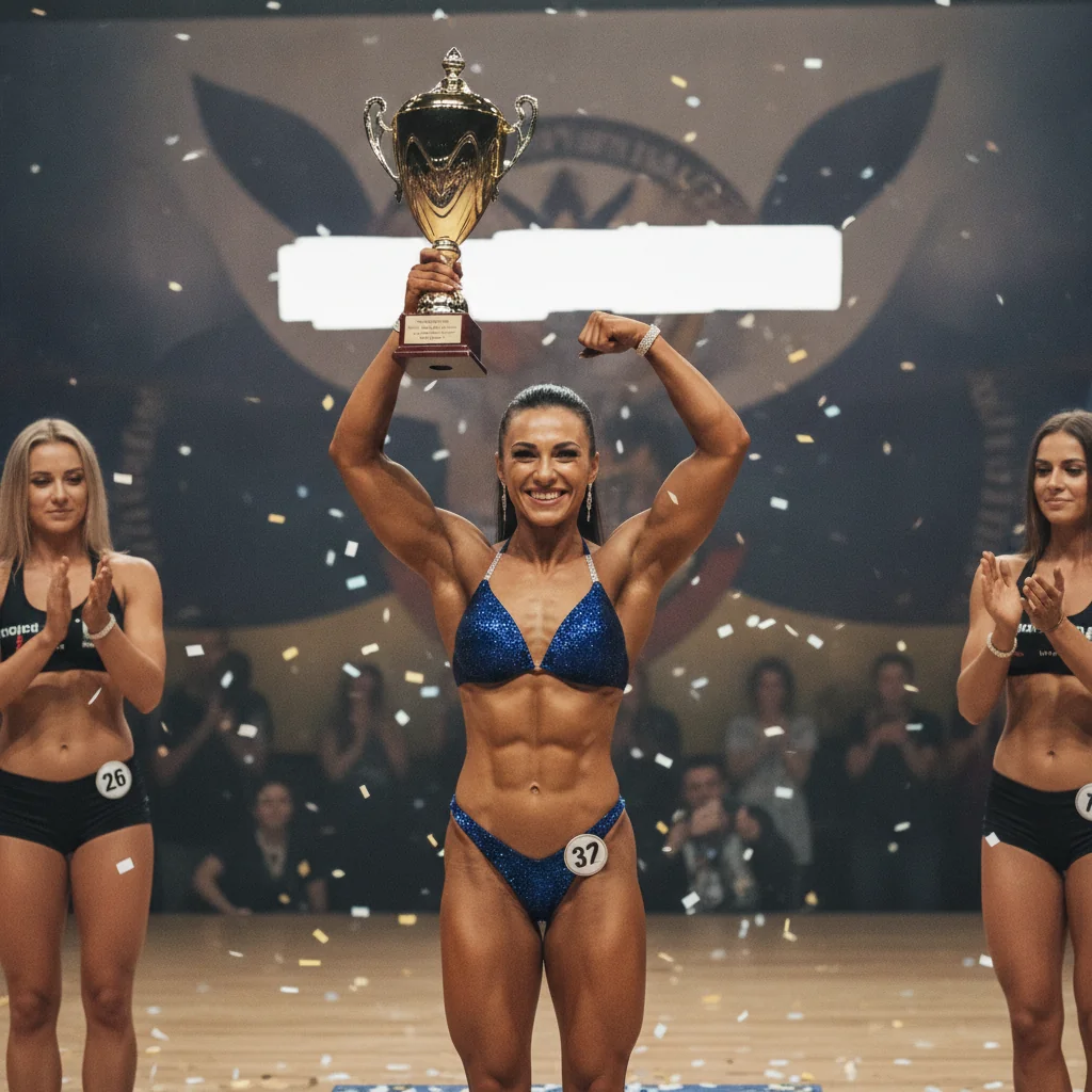 Zeea Maria Mațan din Baia Mare, triplă campioană la Cupa României la fitness